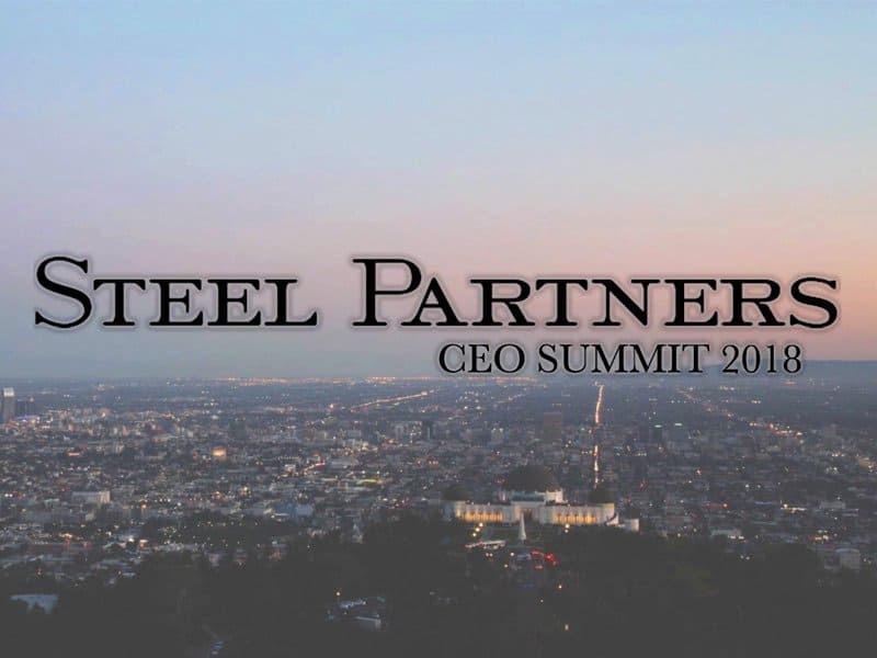 2018 Steel Partners CEO Summit