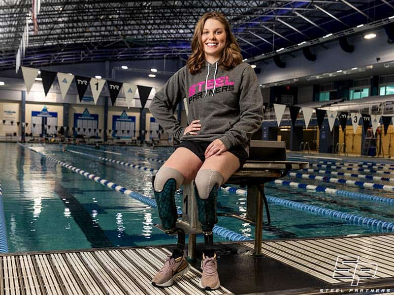 A Steel Partnership With 2021 Paralympic Swimmer Morgan Stickney